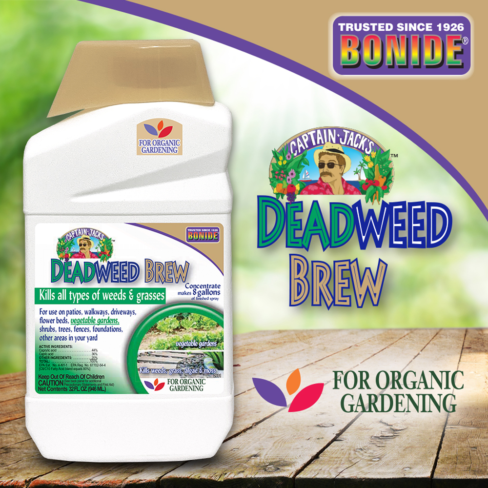 Bonide® 2601 Dead Weed Brew, Bottle Container, 1 qt Container, Liquid, Clear/Yellow