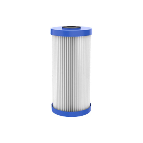 Pentair RS6-SS2-S18 Filter Cartridge, 10 in Length, 4.5 in Dia, 30 micron Pleated Polyester
