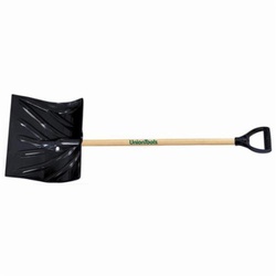 UnionTools® 1627400 Snow Shovel, 18 in W, Poly Blade